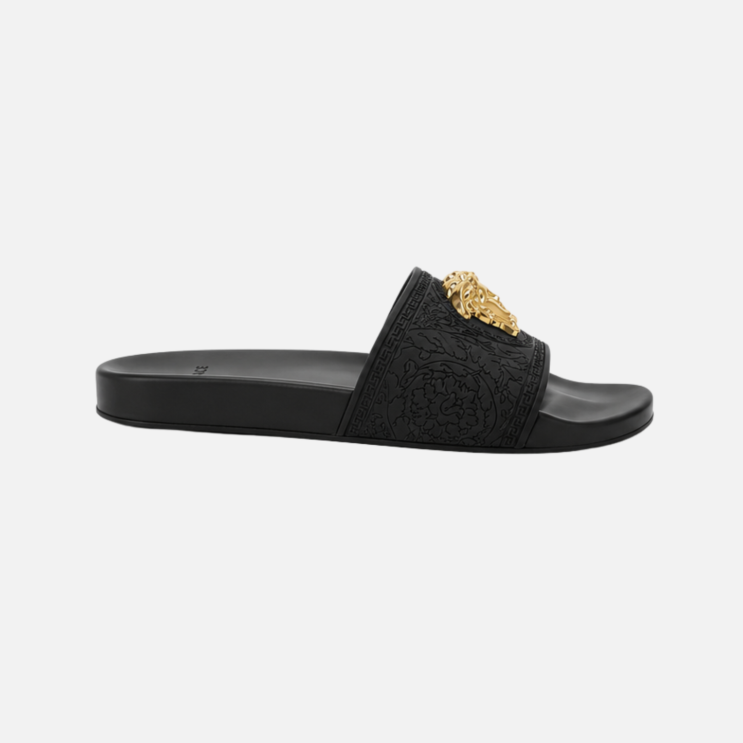 Versace Black Gold Palazzo Pool Slides