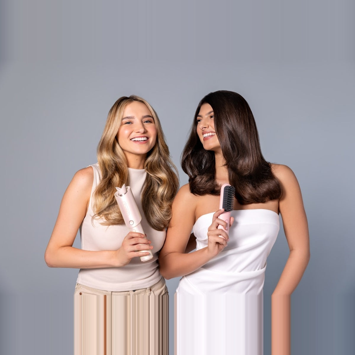 Salon-worthy styled hair