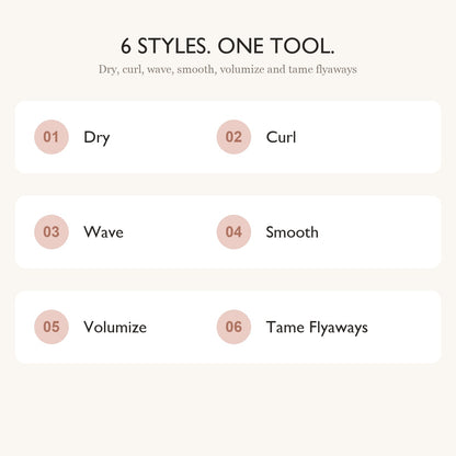 6 styles, one tool